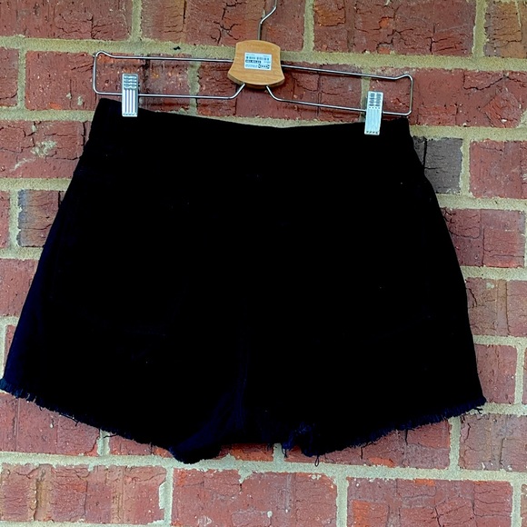 American Apparel fringe black shorts Size 10 like new - Picture 2 of 9